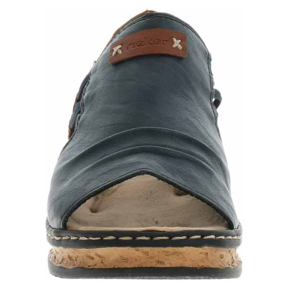 detail Dámske sandále Rieker 62962-14 blau kombi