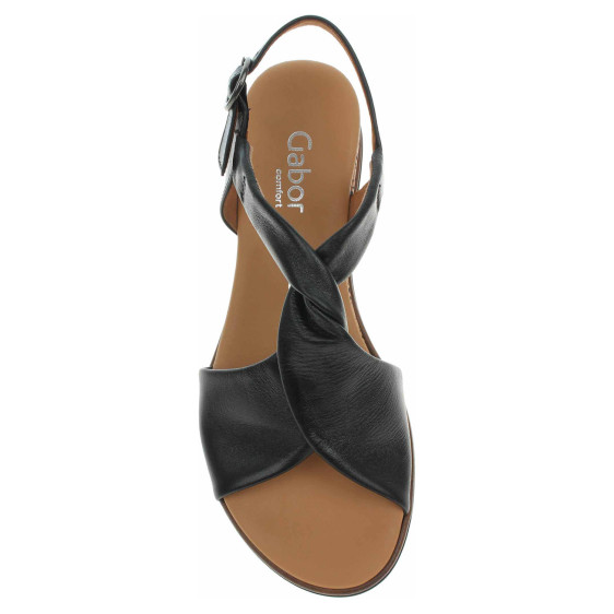 detail Dámske sandále Gabor 62.751.27 schwarz