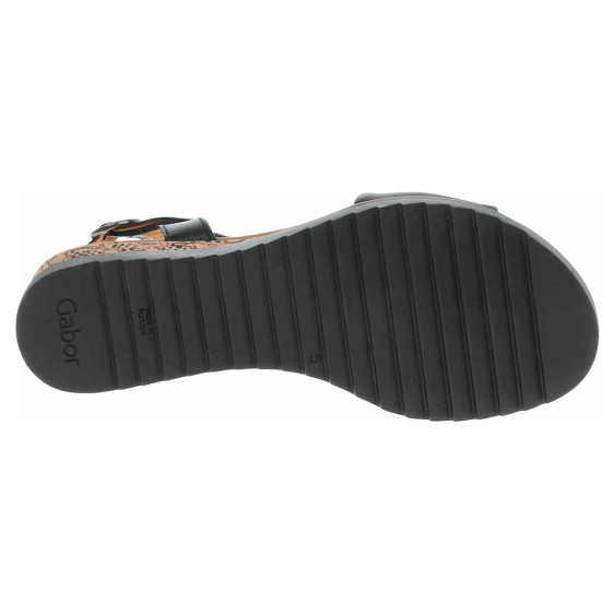 detail Dámske sandále Gabor 62.751.27 schwarz