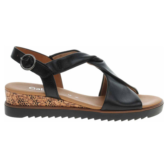 detail Dámske sandále Gabor 62.751.27 schwarz