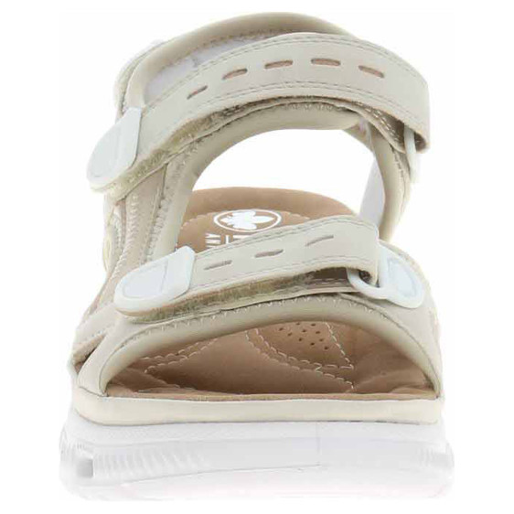 detail Dámske sandále Rieker 64074-60 beige