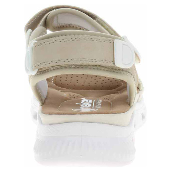 detail Dámske sandále Rieker 64074-60 beige