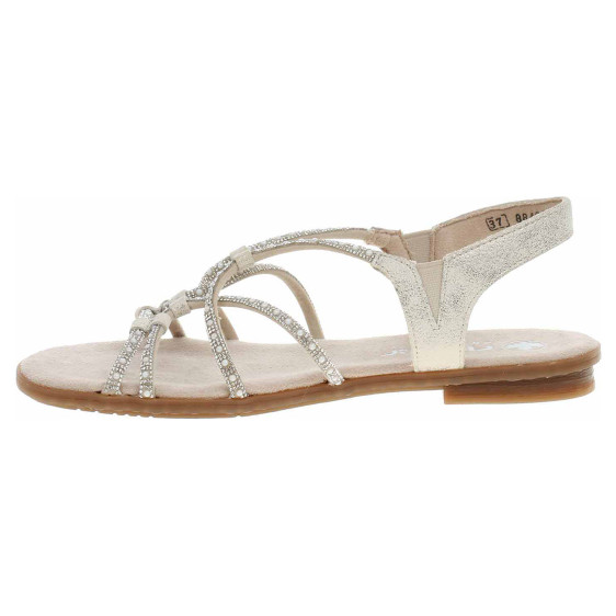 detail Dámske sandále Rieker 64270-60 beige