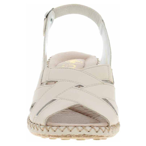 detail Dámske sandále Rieker 66189-60 beige