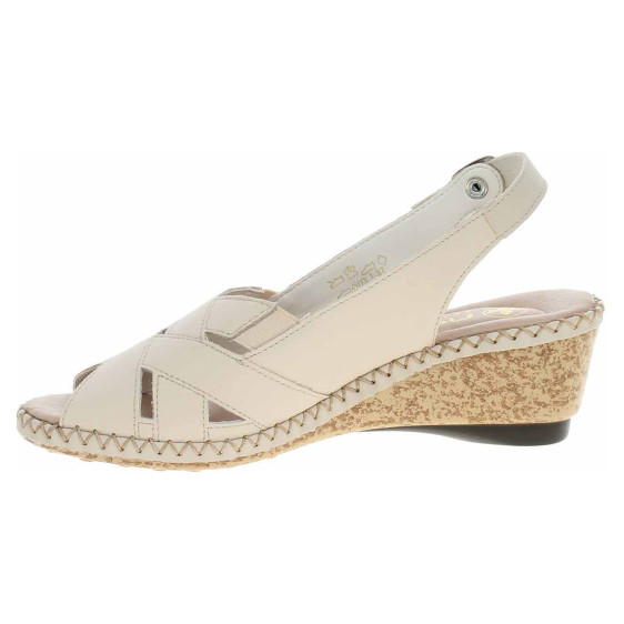 detail Dámske sandále Rieker 66189-60 beige