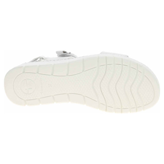 detail Dámske sandále Tamaris 1-28264-44 white