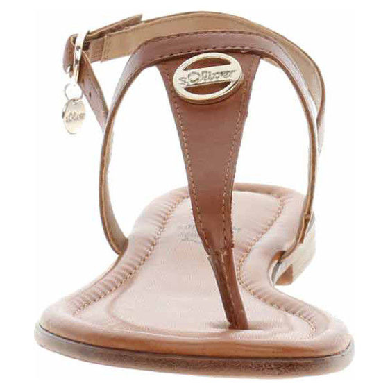 detail Dámske sandále s.Oliver 5-28105-44 cognac