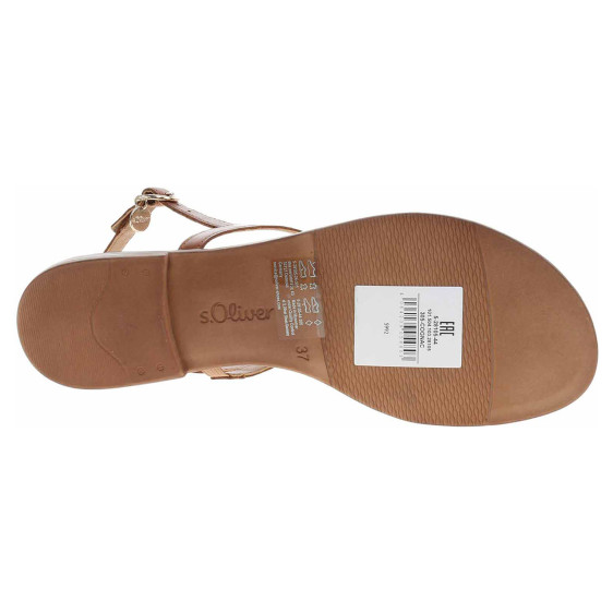 detail Dámske sandále s.Oliver 5-28105-44 cognac