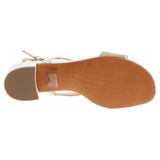 detail Dámska spoločenské topánky Marco Tozzi 2-28231-44 white comb