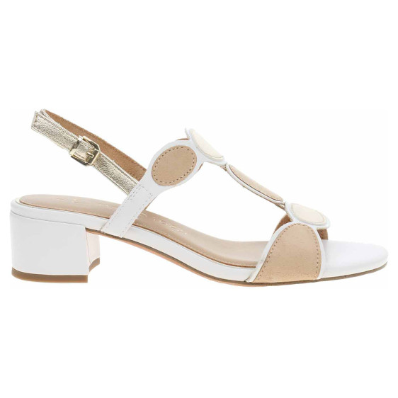 detail Dámska spoločenské topánky Marco Tozzi 2-28231-44 white comb