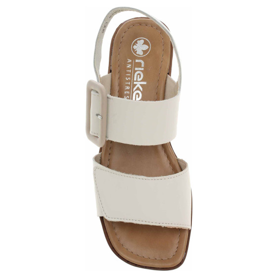 detail Dámske sandále Rieker 62663-61 beige