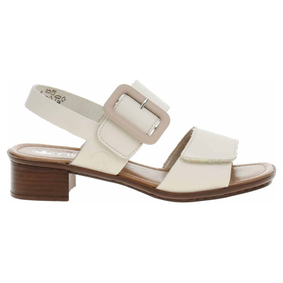 detail Dámske sandále Rieker 62663-61 beige