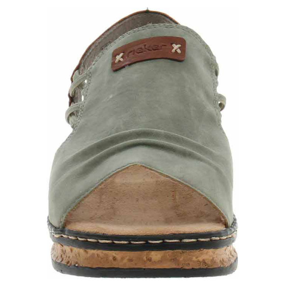 detail Dámske sandále Rieker 62962-52 grun