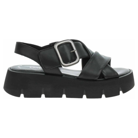 detail Dámske sandále Gabor 64.752.27 schwarz