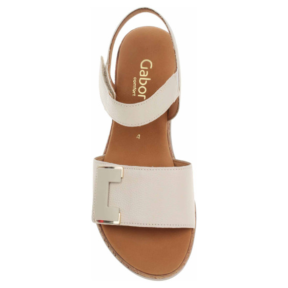 detail Dámske sandále Gabor 62.700.52 creme