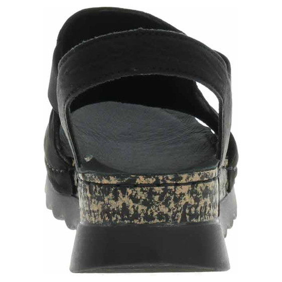 detail Dámske sandále Rieker 64463-01 schwarz