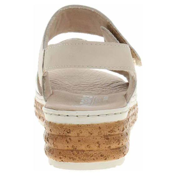 detail Dámske sandále Rieker 62761-90 gold