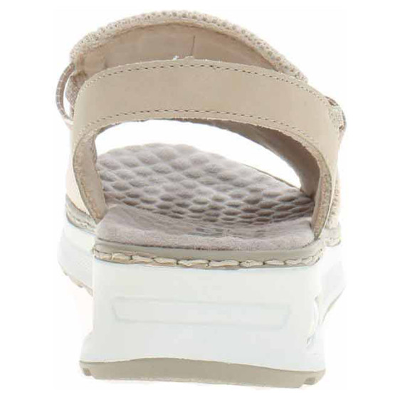 detail Dámske sandále Rieker 65661-60 beige