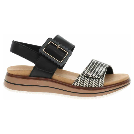 detail Dámske sandále Remonte D1J53-02 schwarz kombi