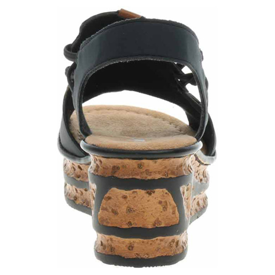 detail Dámske sandále Rieker 68175-14 blau