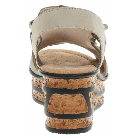 detail Dámske sandále Rieker 68175-52 grun