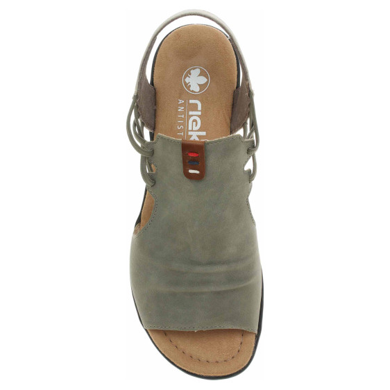 detail Dámske sandále Rieker 68175-52 grun