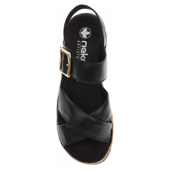 detail Dámske sandále Rieker V7951-00 schwarz