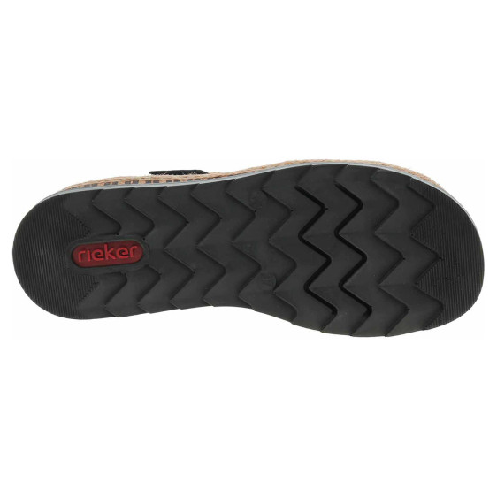detail Dámske sandále Rieker V7951-00 schwarz