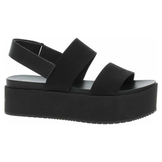 detail Dámske sandále Calvin Klein YW0YW01788 0GJ Triple Black