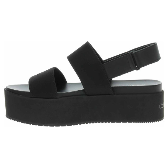 detail Dámske sandále Calvin Klein YW0YW01788 0GJ Triple Black
