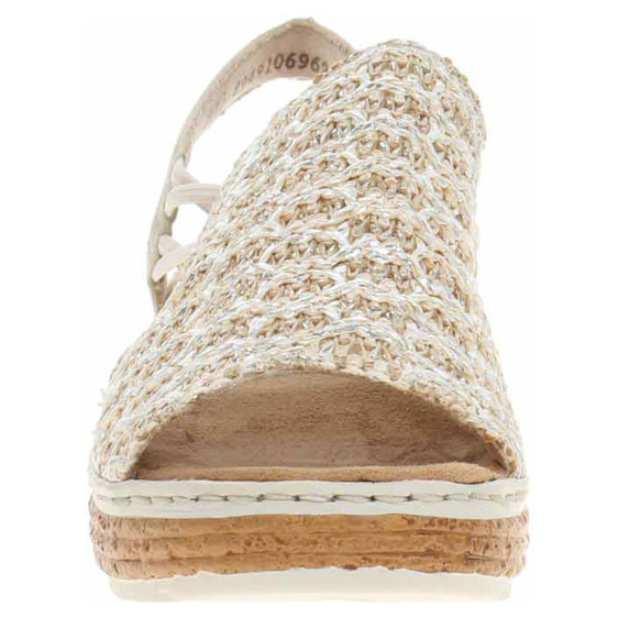 detail Dámske sandále Rieker 62741-60 beige