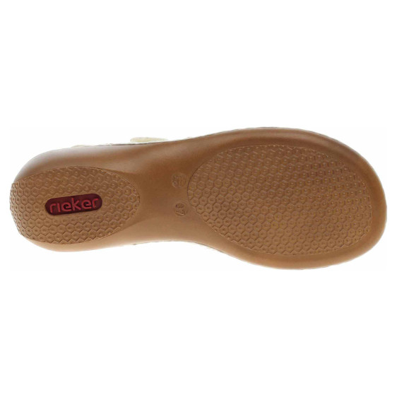 detail Dámske sandále Rieker 65989-82 weiss