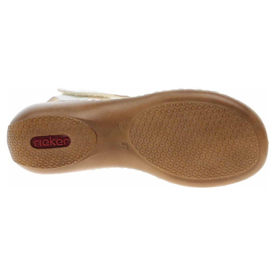 detail Dámske sandále Rieker 65964-80 weiss