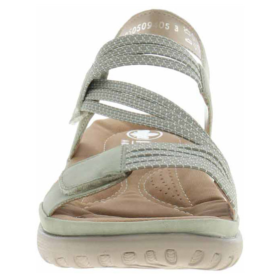 detail Dámske sandále Rieker 64870-52 grun