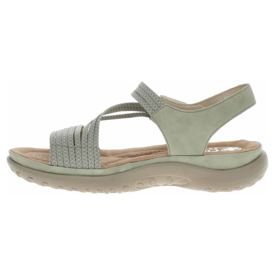 detail Dámske sandále Rieker 64870-52 grun