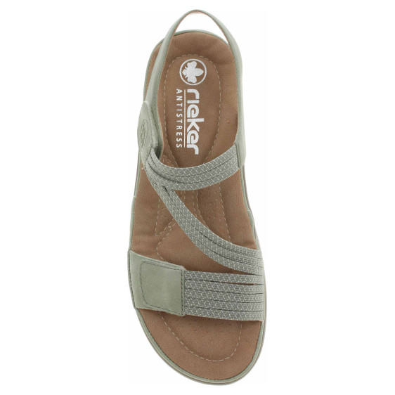detail Dámske sandále Rieker 64870-52 grun