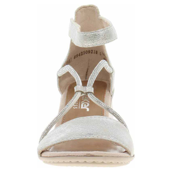detail Dámske sandále Rieker 64654-40 silber