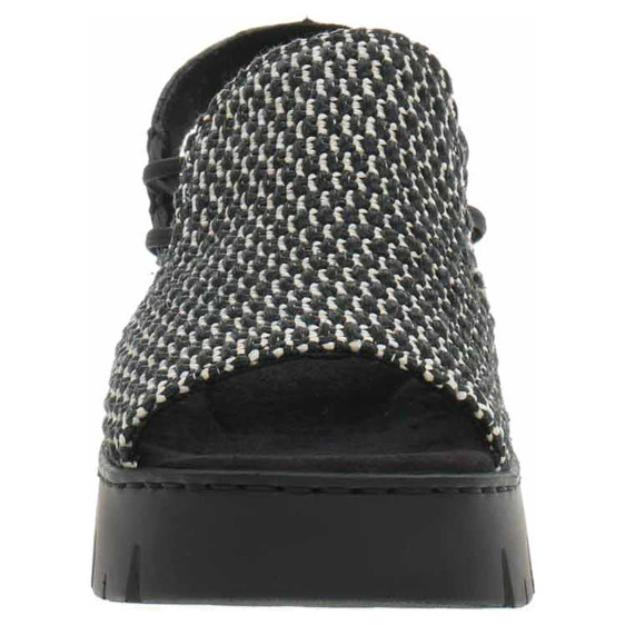 detail Dámske sandále Rieker V1051-00 schwarz