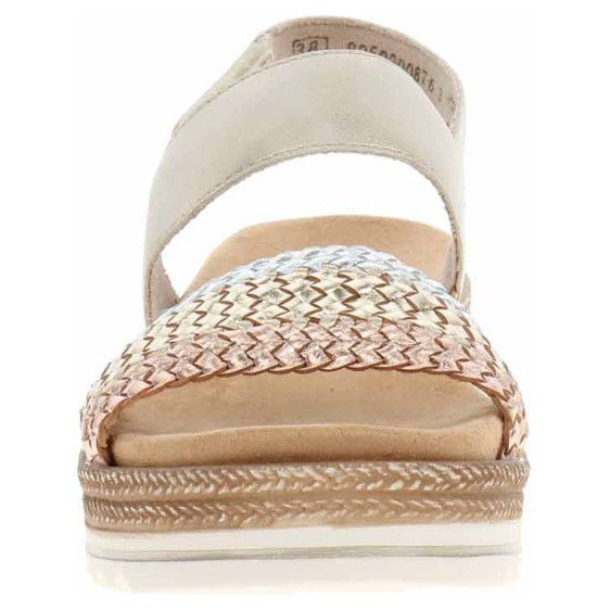 detail Dámske sandále Remonte D0Q56-90 metallic