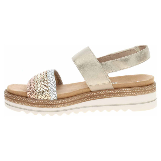 detail Dámske sandále Remonte D0Q56-90 metallic