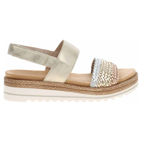 detail Dámske sandále Remonte D0Q56-90 metallic