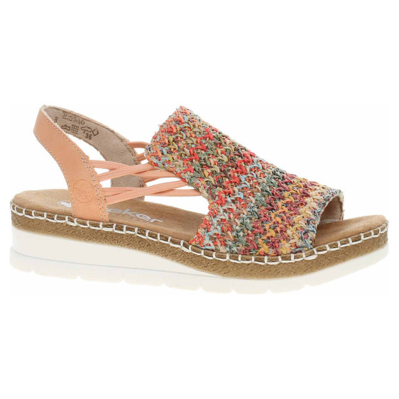 detail Dámske sandále Rieker V1241-90 multi