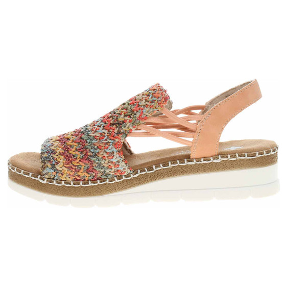 detail Dámske sandále Rieker V1241-90 multi