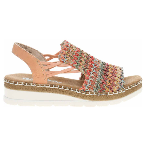 detail Dámske sandále Rieker V1241-90 multi