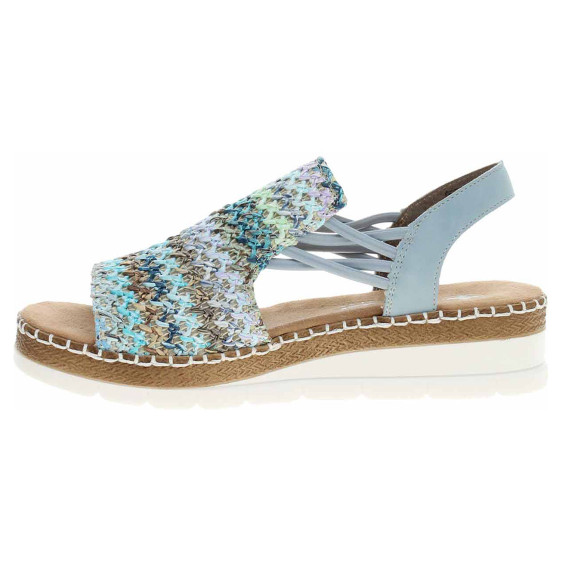 detail Dámske sandále Rieker V1241-91 multi