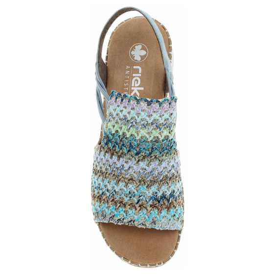 detail Dámske sandále Rieker V1241-91 multi