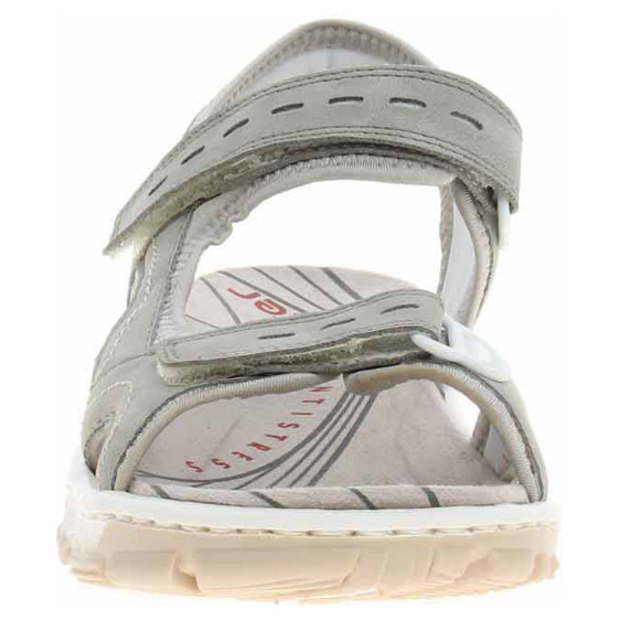 detail Dámske sandále Rieker 68866-40 grau