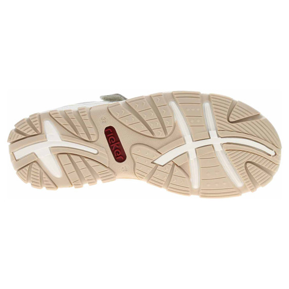 detail Dámske sandále Rieker 68866-40 grau