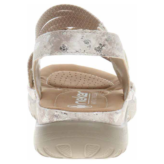 detail Dámske sandále Rieker 64888-60 beige