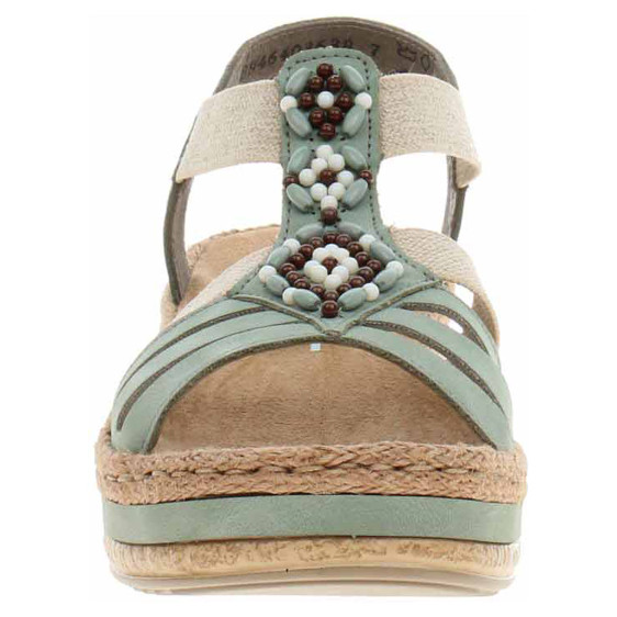 detail Dámske sandále Rieker V0920-52 grun